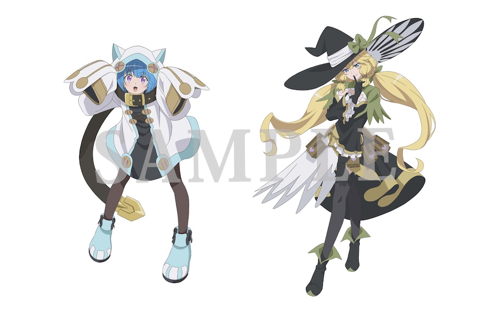 描き下ろしイラスト使用アクリルスタンド2種セット(アオユキ＆エリー)