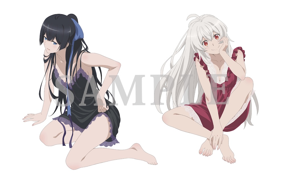 描き下ろしイラスト使用ミニアクリルパネル（メイ&ナズナ）