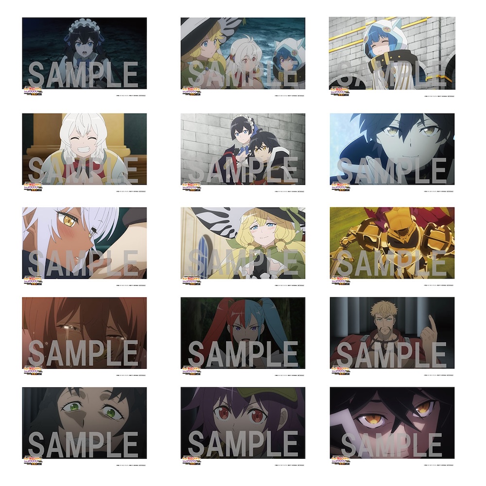 場面写真使用ビジュアルシート(275㎜×195㎜) 15枚セット